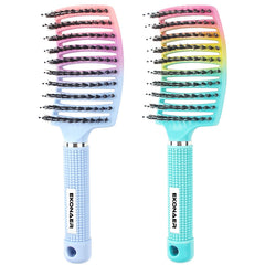 EKONAER 2-pack detangling brush focusing on knot removal for smooth hair