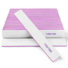 Ekrnlyi nail files 18-pack double-sided emery boards for versatile shaping.