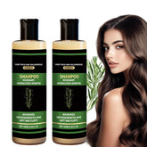 ekxzvg Champú orgánico de romero en botella para limpieza suave y cabello radiante.