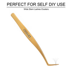 Ekysso ergonomic grip and comfort design for controlled lash placement.