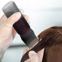 ELANE root comb bottle in pink enables comfortable hair care on the go.