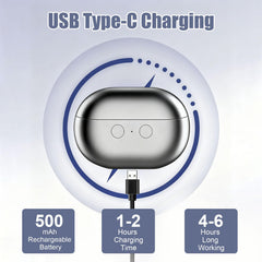 Electric Nail Clipper USB rechargeable for cordless convenience.