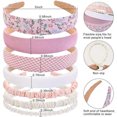 Eleilians non-slip headbands ensure secure fit during activities.
