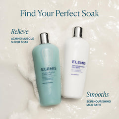 ELEMIS Aching Muscle Super Soak ingredients thyme highlighted for herbal freshness.