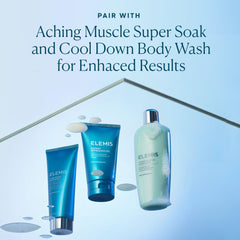 ELEMIS Arnica-relief visual highlights soothing leg tension after activity.
