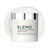 Elemis Dynamic Resurfacing Pads jar front for smoother skin texture.