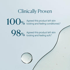 ELEMIS Frangipani Monoi oil on hair delivering shine and softness.