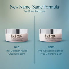 Texture swatch of Elemis cleansing balm showing rich fragrance-free formula for sensitive skin