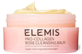 ELEMIS Pro-Collagen Rose Cleansing Balm melts makeup gently for clean skin without rubbing.