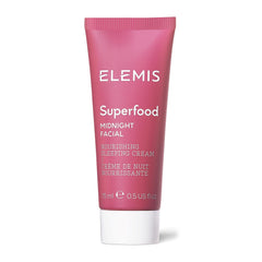 ELEMIS Superfood Midnight Facial jar close-up showing rich overnight hydration