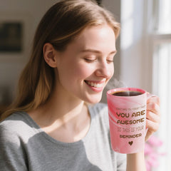 Taza con mensaje positivo de Eletorot para alegrar el día.