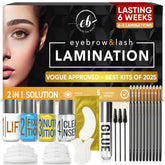 Elevate the Beauty eyebrow lamination kit packaging for at-home salon-like results.