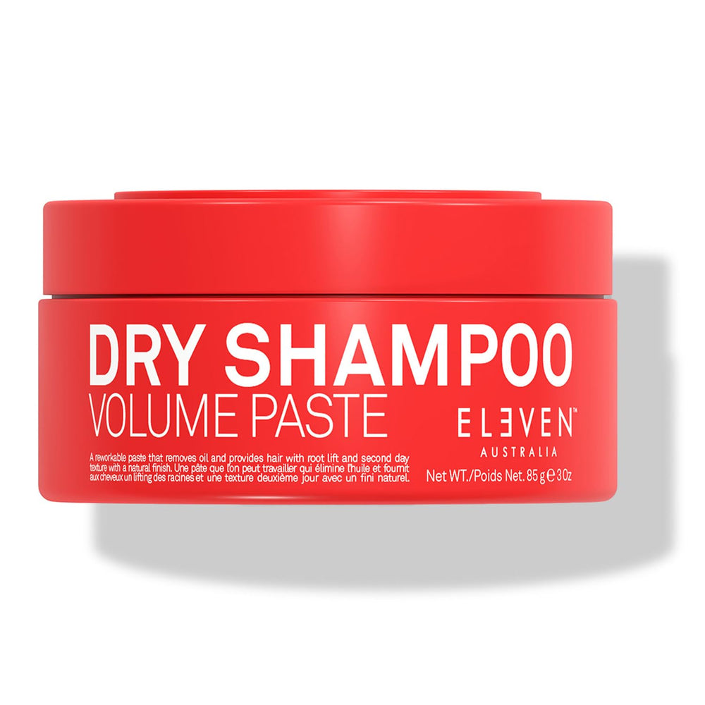 ELEVEN AUSTRALIA Dry Shampoo Volume Paste texture application for voluminous second-day hair