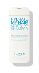 ELEVEN AUSTRALIA Hydrate My Hair bottle pump — deep hydration and color-safe care.