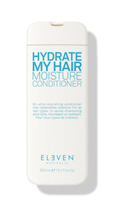 ELEVEN AUSTRALIA Hydrate My Hair conditioner bottle front for hydrated, glossy hair