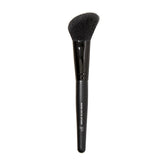 e.l.f. angled blush brush demonstrates precise sculpting for cream, liquid, or powder formulas.