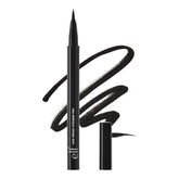 Delineador e.l.f. H2O Proof con pluma negro preciso para líneas definidas.