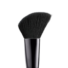 e.l.f. dense synthetic bristles provide soft, precise application for contouring and blushing.