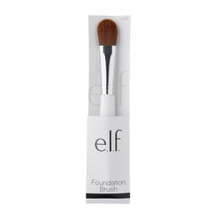 e.l.f. Foundation Brush with ergonomic handle ensures comfortable grip and precise blending.