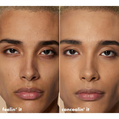 e.l.f. Hydrating Camo Concealer acabado satinato en la piel