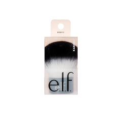 e.l.f. Kabuki brush with primer-infused formulas for precise application.