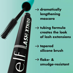 e.l.f. Lash XTNDR Mascara en aplicación diaria para pestañas definidas