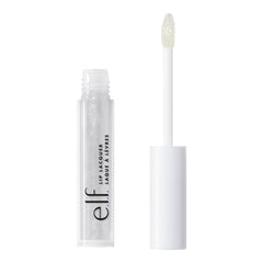 e.l.f. Lip Lacquer high-shine-application delivers brilliant, non-sticky color.