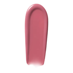 e.l.f. Lip Plumping Gloss sheer color swatch shows vibrant shine.
