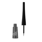 e.l.f. Liquid Eyeliner Charcoal extrafine tip for precise winged looks