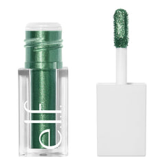 e.l.f. Aurora close-up with jade green shimmer for bold shine.