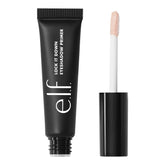 e.l.f. Lock It Down eyeshadow primer tube closeup for a smooth, long-lasting base.
