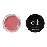 e.l.f. Luminous Putty Blush compact with shimmer for a rosy glow.
