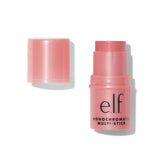 e.l.f. Monochromatic Multi Stick Peony swatch for versatile eye, lip, and cheek color