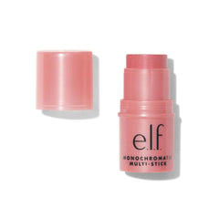 e.l.f. Monochromatic Multi Stick Peony swatch for versatile eye, lip, and cheek color