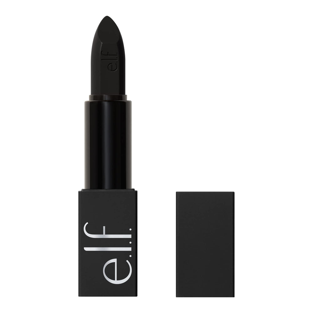 e.l.f. O Face Barra de Labios Satinada con empaque magnetico, lujo y comodidad.