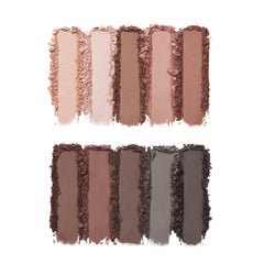 e.l.f. Perfect 10, sombras mate nude para definir ojos y contornar