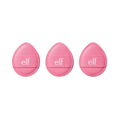 e.l.f. Pillow Puff Foundation Sponge application demo shows streak-free blending for a flawless finish.