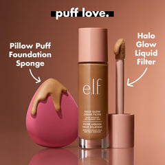 e.l.f. Pillow Puff foam detail highlights ultra-soft texture and cushiony feel.