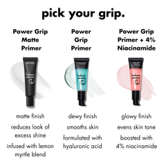 e.l.f Power Grip Primer aplicación con dedos para una aplicación uniforme