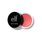 e.l.f. Putty Blush creamy texture swirl for natural glow.