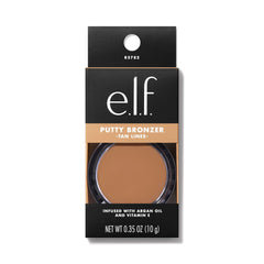 e.l.f. Putty Bronzer offers buildable color with a lightweight, non-greasy finish.