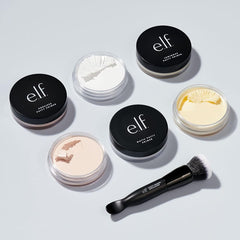 e.l.f. Putty Primer Brush blends primer into the skin for seamless coverage.