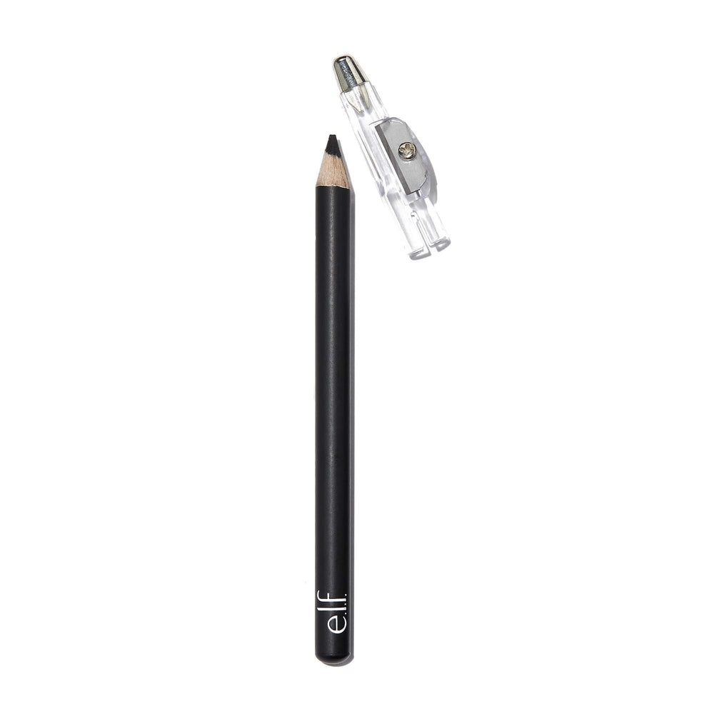 The elf Satin Eyeliner Pencil glides along the lash line for precise definition.