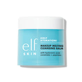 e.l.f. SKIN Holy Hydration cleansing balm jar close-up showing hydrating makeup removal