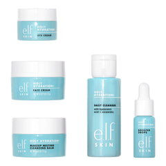 e l f SKIN Holy Hydration mini kit crema facial hidratante para piel nutrida