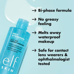 Ingredientes hialuronico escualano niacinamida en e.l.f. SKIN Holy Hydration Off