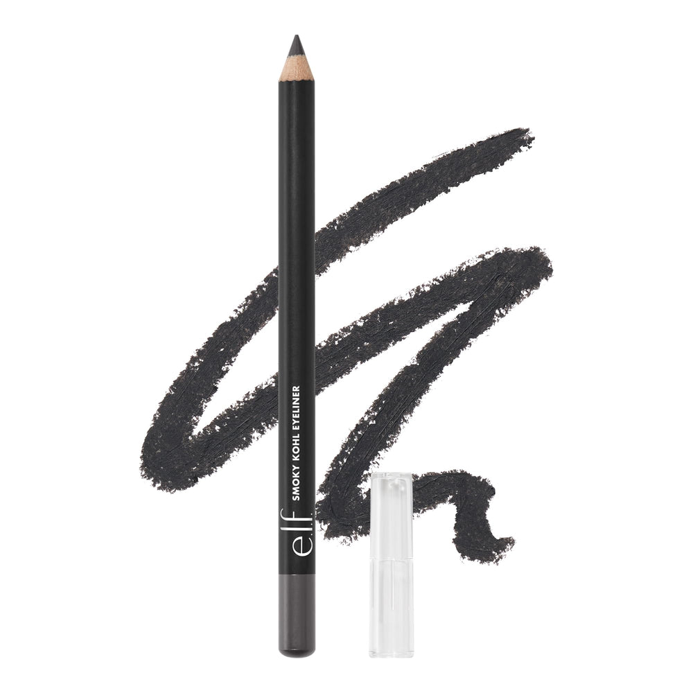 e.l.f. Smoky Kohl Eyeliner pencil offers silky-smooth application for crisp lines.