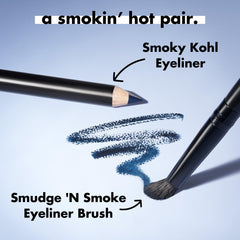 Elf Smudge N Smoke brush with FSC wood handle for sustainable design.