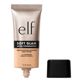 e.l.f. Soft Glam foundation bottle pump for easy, mess-free daily application