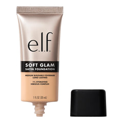 e.l.f. Soft Glam foundation bottle pump for easy, mess-free daily application